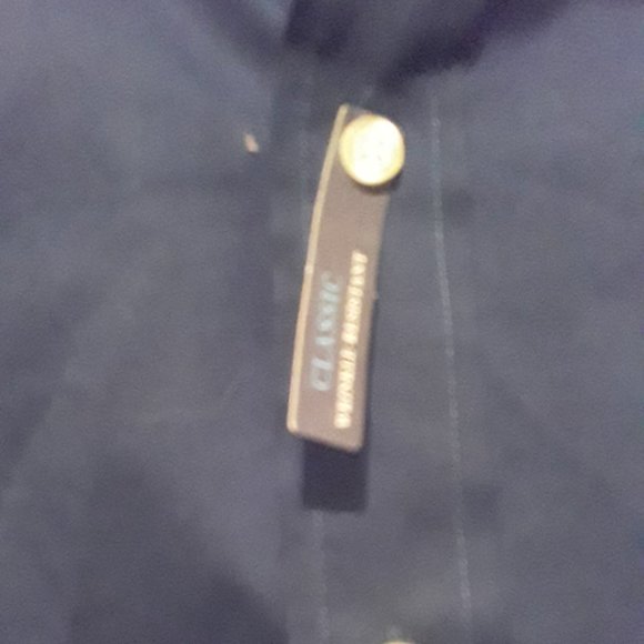 Croft&Barrow Mens Blue button down long sleeve dress shirt size Large NWT - Picture 3 of 8